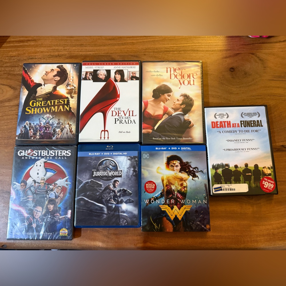DVD and Blu-ray Movie Collection